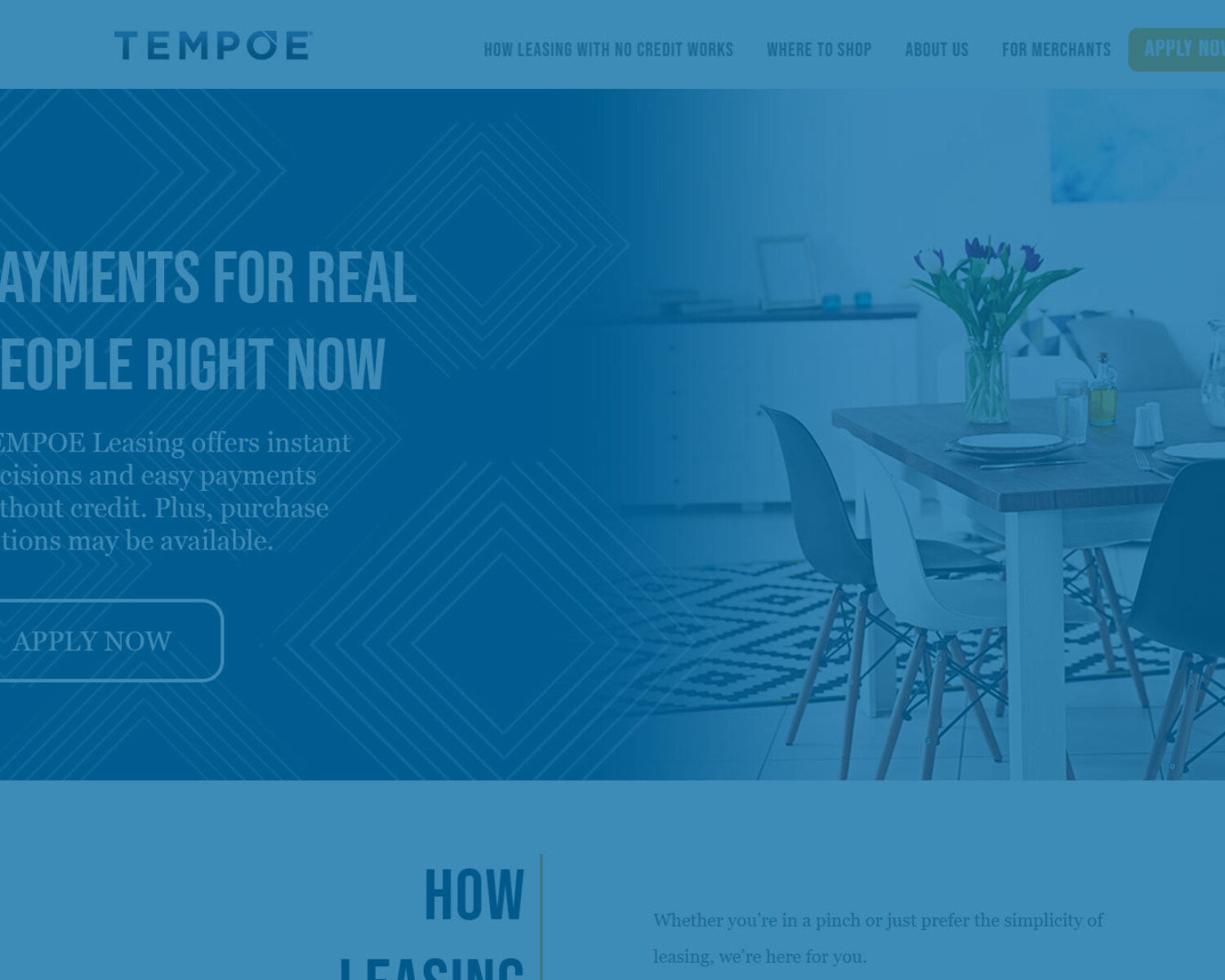 TEMPOE Redesign and SEO Featured